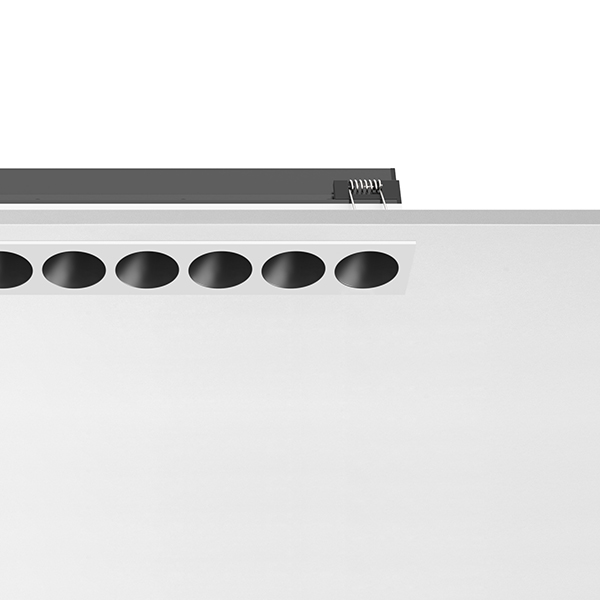 Светильник Flos Light Shadow Fixed Trim 8 Spots Optic Spot White / Black 03.8841.40 PS1029627-58435