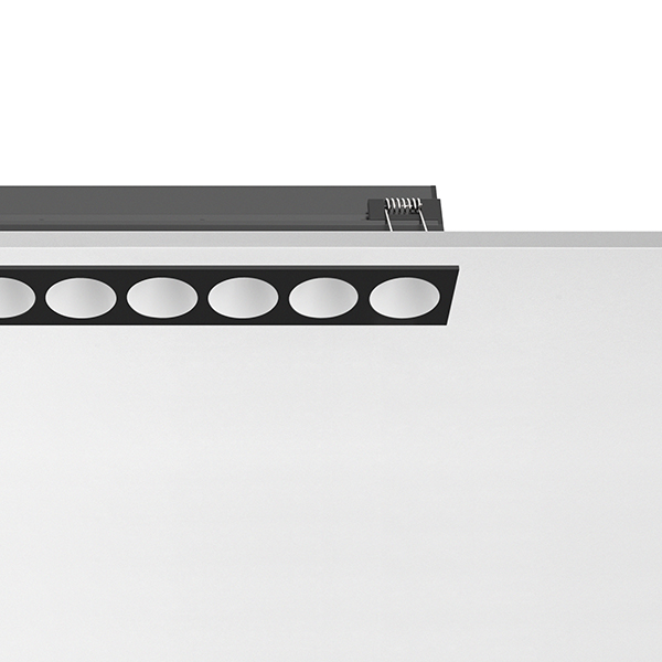 Светильник Flos Light Shadow Fixed Trim 8 Spots Optic Flood Black / White 03.9155.14 PS1029627-58962