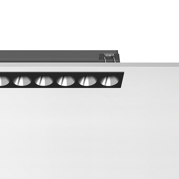 Светильник Flos Light Shadow Fixed Trim 8 Spots Optic Spot Black / Chrome 03.8842.14 PS1029627-58432