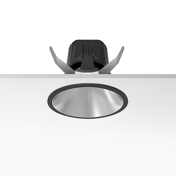 Светильник Flos Light Supply Fixed Trim Dimmable Black / Aluminium 03.6610.1C.DA PS1028419-53915