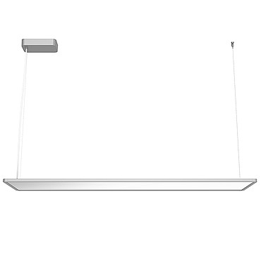  Flos Super Flat Suspension 120x30 Down No Dimmable Grey 09.5041.02A PS1030299-60607