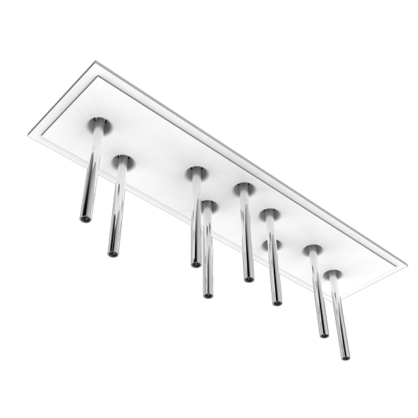 Светильник Flos Soft Plate 9L + Junco 400 mm Chrome 08.8591.06A PS1030783-62208