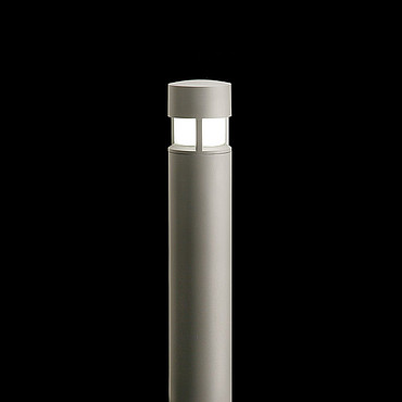  Ares Silvia on post / H. 1200 mm - Sandblasted Glass - 360 Emission / Deep brown 853574.18 PS1026740-43665