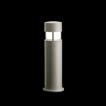  Ares Silvia on post / H. 700 mm - Sandblasted Glass - 360 Emission / White 853573.1 PS1026740-35519