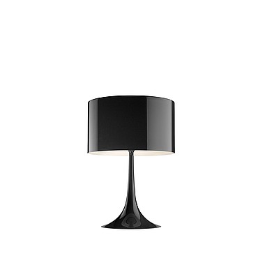  Flos Spun Light Table 2 Shiny black F6611030 PS1027490-48481