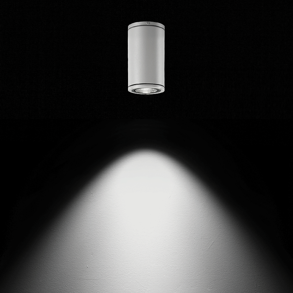 Светильник Ares Yama CoB LED / ⌀ 150mm - H 170mm - Textured Glass - Medium Beam 40° - Direct 230V / Deep brown 531032.18 PS1026482-42704