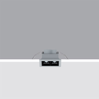 Светильник iGuzzini Laser Blade High Contrast white / burnished chrome MQ76.7E7 PS1032446-74944