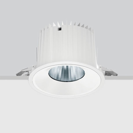 Светильник iGuzzini Reflex C.o.B. Super Comfort round White/Aluminium P530.739 PS1032546-69898