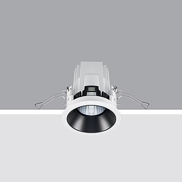  iGuzzini Laser Fixed round white / burnished chrome Q811.7E7 PS1032504-75626