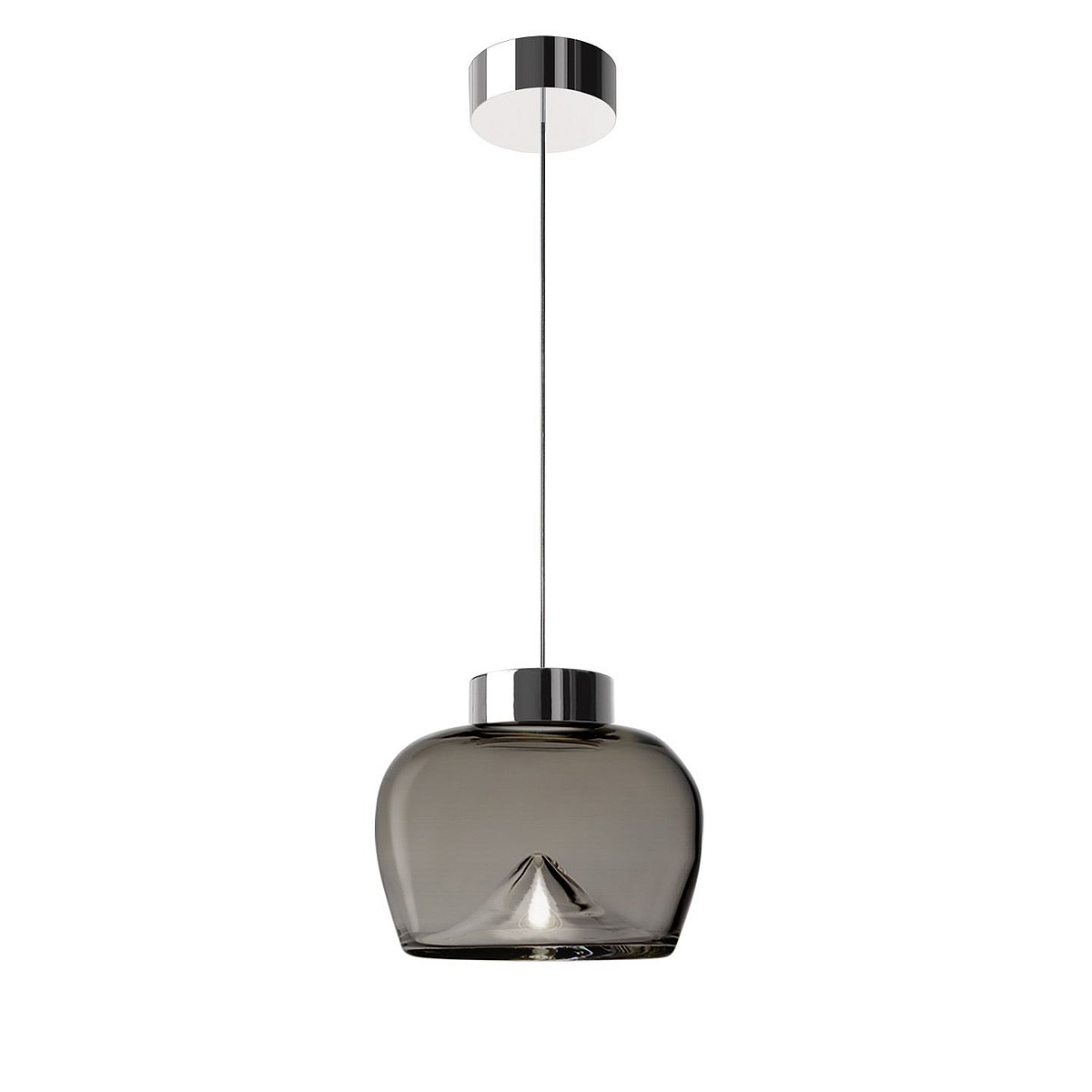 Подвес Leucos AELLA BOLD S POLISH CHROME/SMOKED COGNAC 0008834 PS1034864-81642