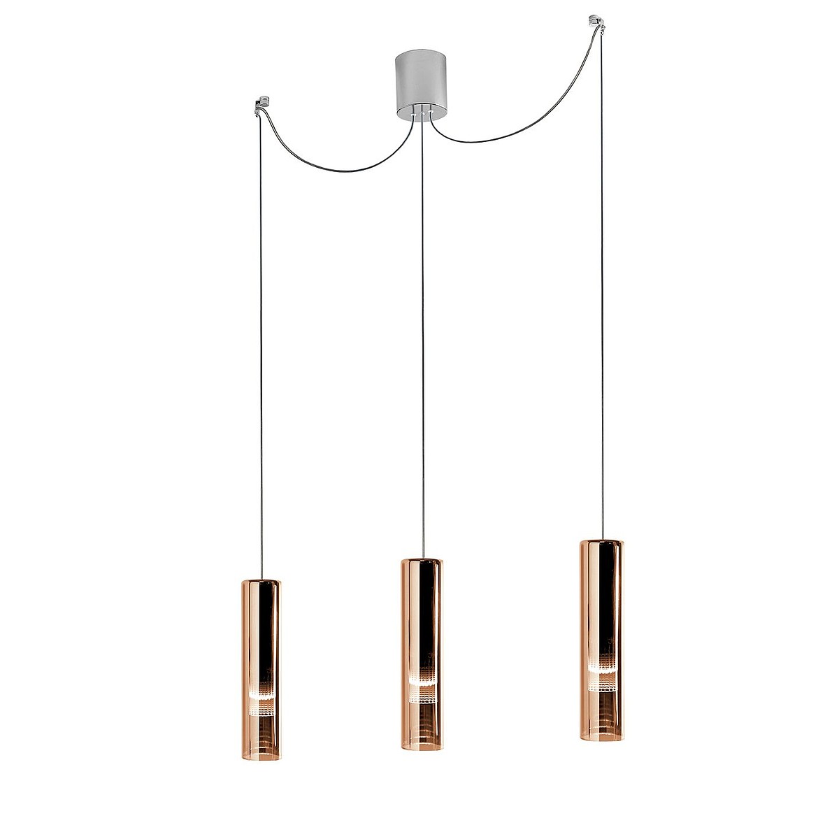 Подвес Leucos FAIRY S C D3 LED FADING ROSE GOLD/ROSE GOLD FRAME 0009026 PS1034975-82152