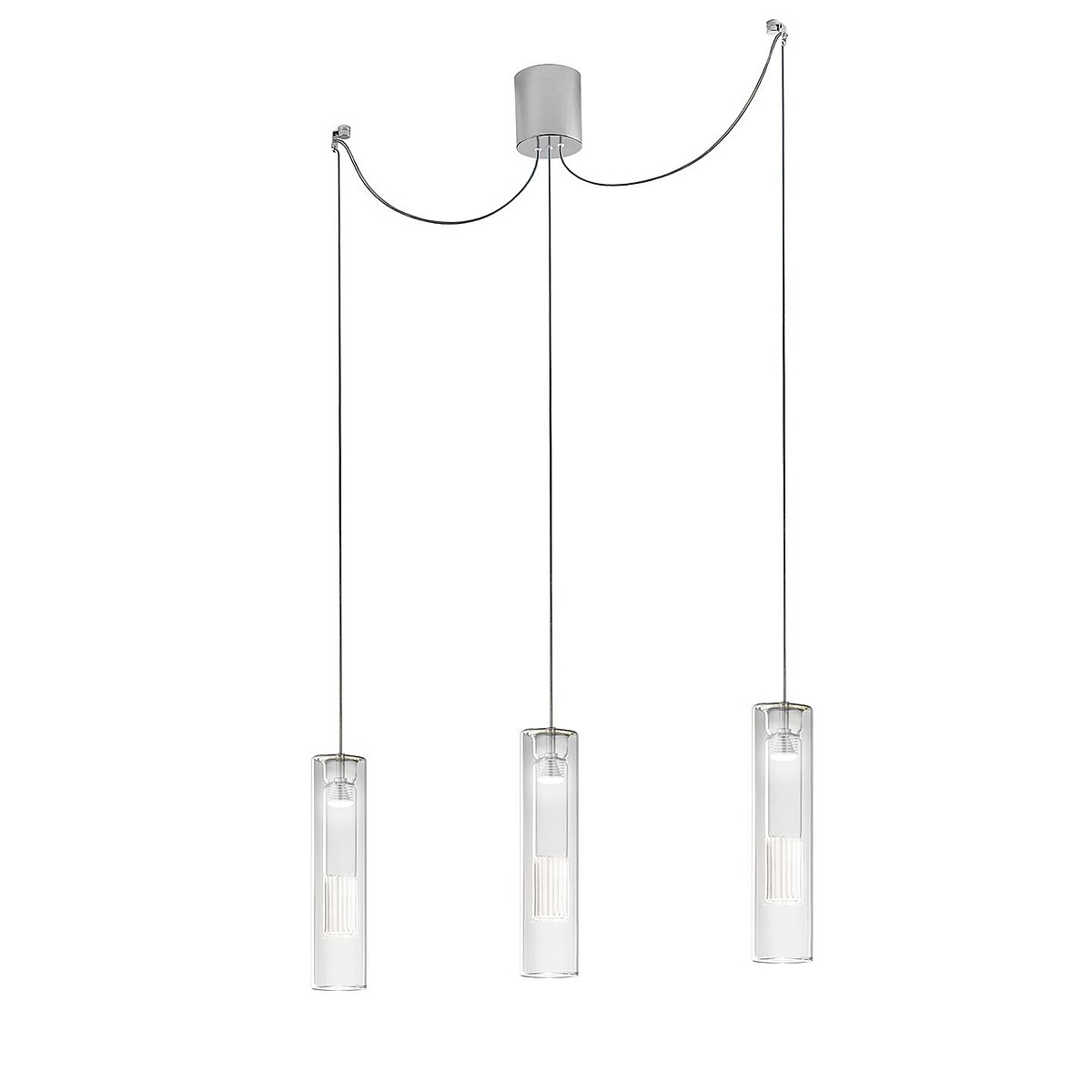 Подвес Leucos FAIRY S C D3 LED TRANSPARENT/CHROME FRAME 0009028 PS1034975-82154