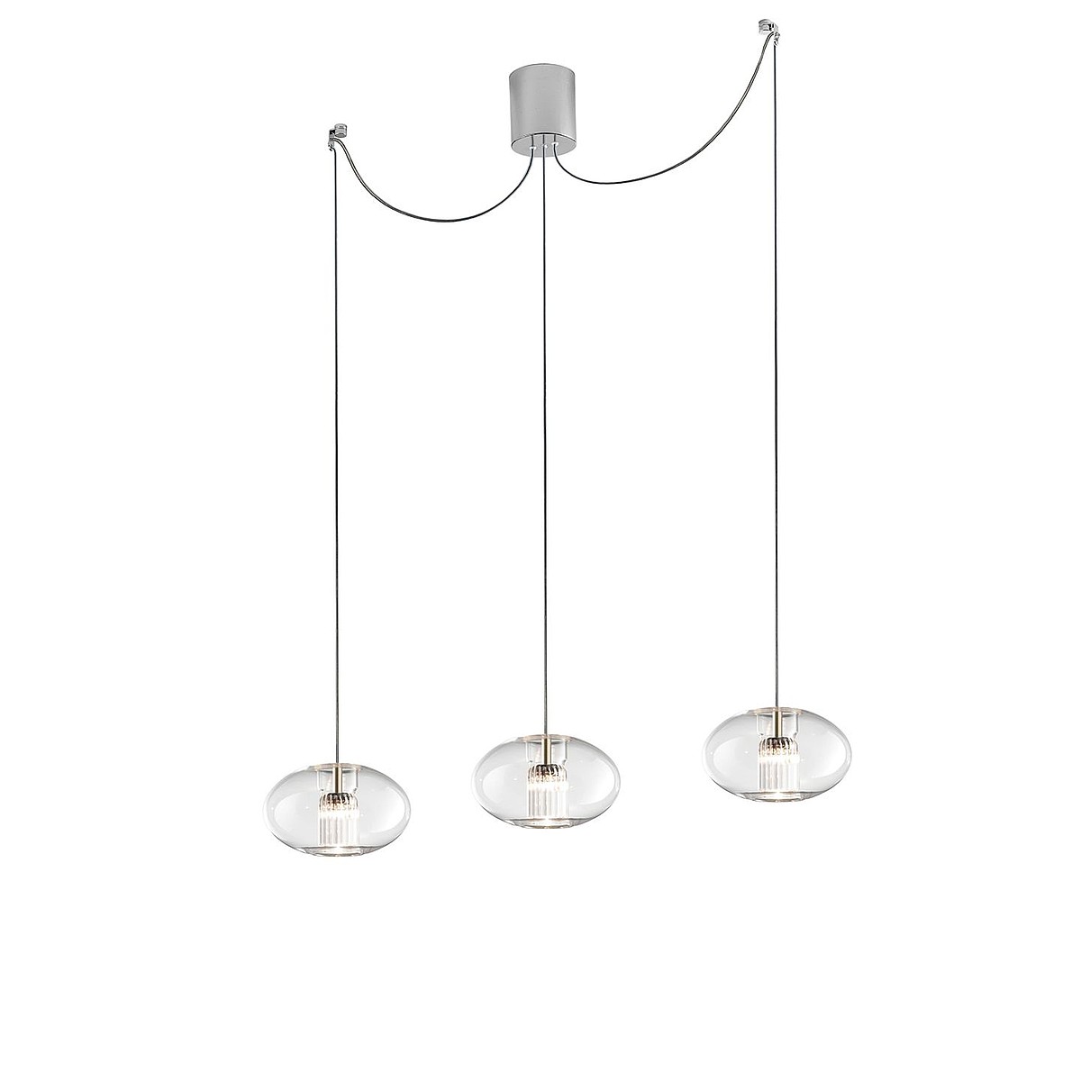 Подвес Leucos FAIRY S G D3 LED TRANSPARENT/CHROME FRAME 0009048 PS1034980-82184