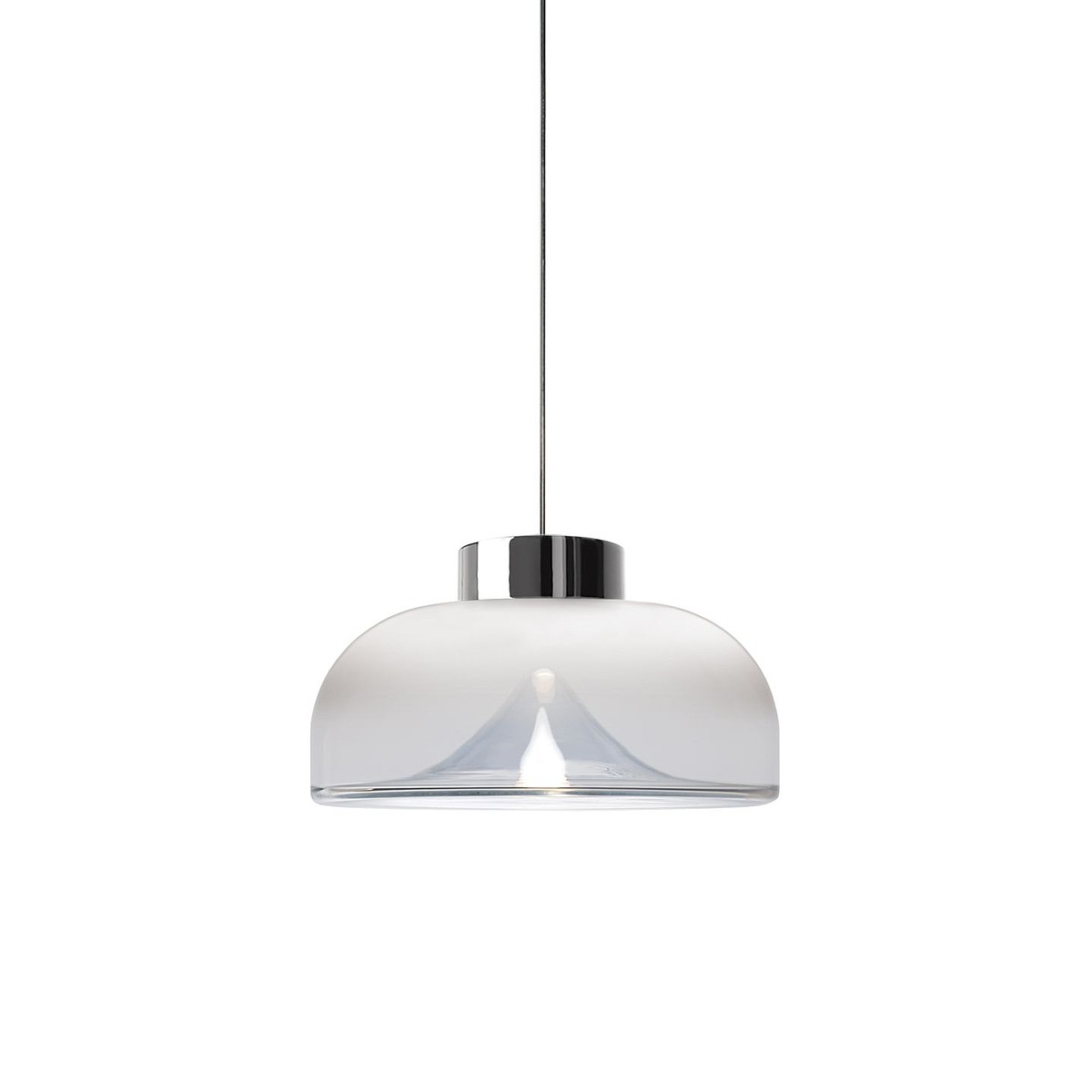 Подвес Leucos AELLA MINI 25 NO CANOPY CHROME/SMOKED WHITE 0009291 PS1034872-81738