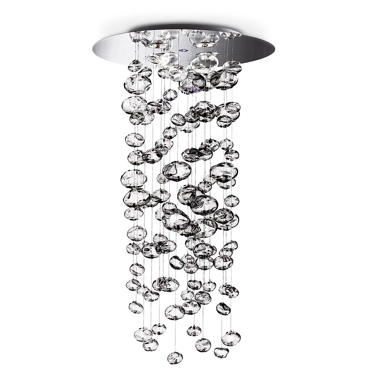 Подвес Leucos ETHER 150 S TRANSPARENT G53 LED WITH RGB 0010061 PS1034972-82139