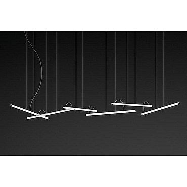  Vibia Halo Lineal Matt white lacquer / RAL 9016 234203 PS1034409-79528