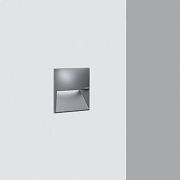  iGuzzini Walky Square wall-mounted/recessed Grey EI35.715 PS1032770-77027