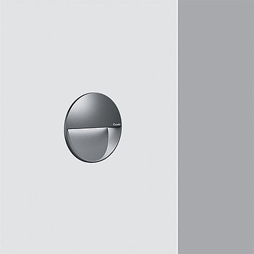 iGuzzini Walky Round wall-mounted/recessed Grey EI27.715 PS1032765-77009