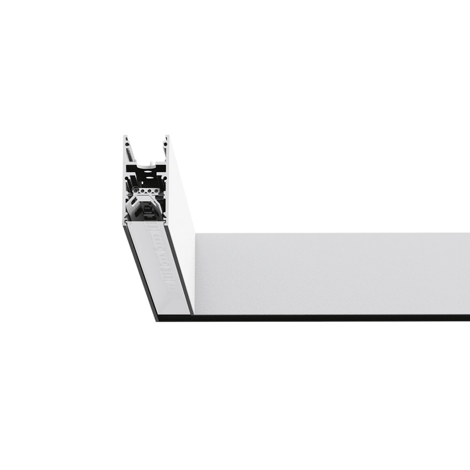 Светильник Artemide A.24 - Wall/Ceiling Diffused Emission - 90° Angle (same plane) - Direct Emission - 3000K - White AQ31401 PS1037301-90005