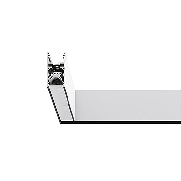  Artemide A.24 - Wall/Ceiling Diffused Emission - 90 Angle (same plane) - Direct Emission - 4000K - Brushed Silver AQ31515 PS1037301-90009