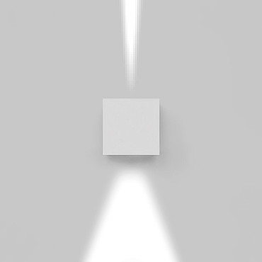  Artemide Effetto 14 Square 1 large beam + 1 narrow beam Gray/white T4201NLW00 PS1037381-92350