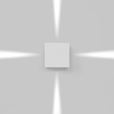  Artemide Effetto 14 Square 4 narrow beams Gray/white T42004NW00 PS1037387-92368