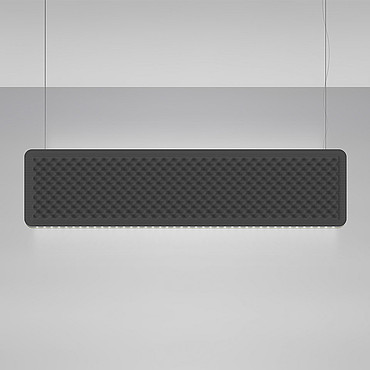  Artemide Eggboard Baffle - Direct + Indirect 1600x400 - 3000K - Grey BE00691 PS1036834-92407