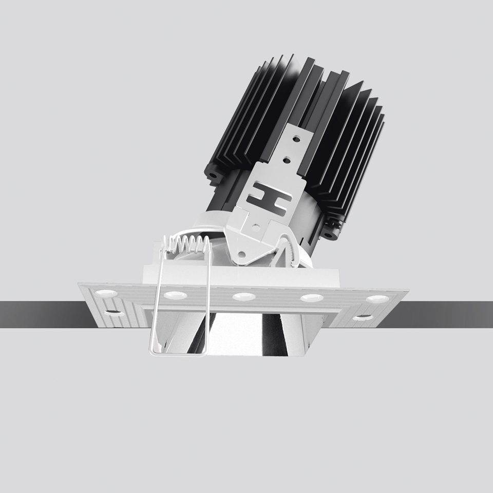 Светильник Artemide Everything 80 - Square Adjustable Trimless - 23° 3000k - Black M255205 PS1037405-92900