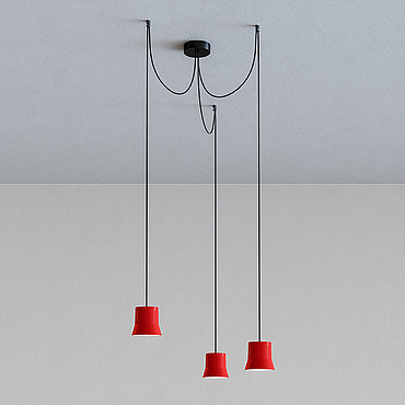  Artemide GIO.light Cluster - Red 0232030A PS1036903-93371