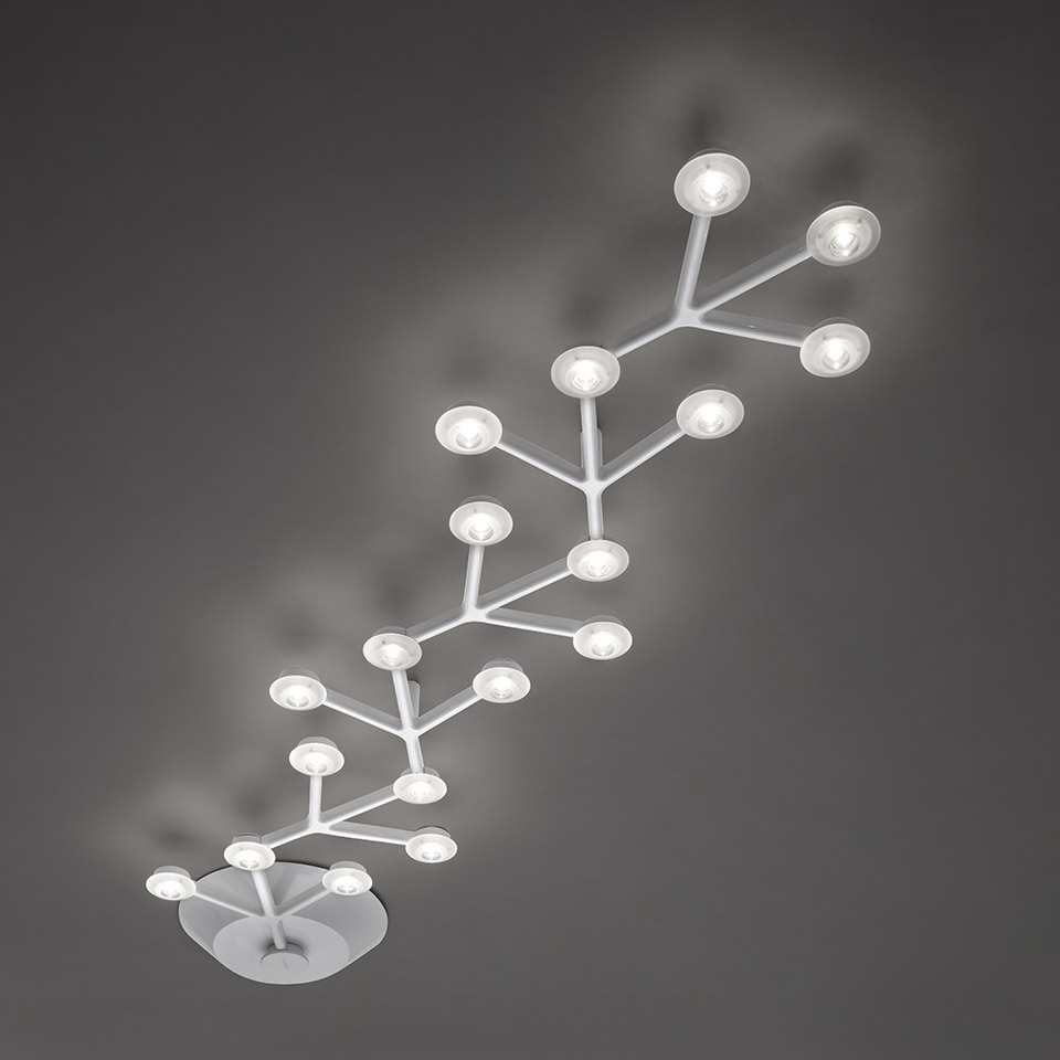 Светильник Artemide Led Net Line 125 - Ceiling - App Compatible 1596050APP PS1037427-93583