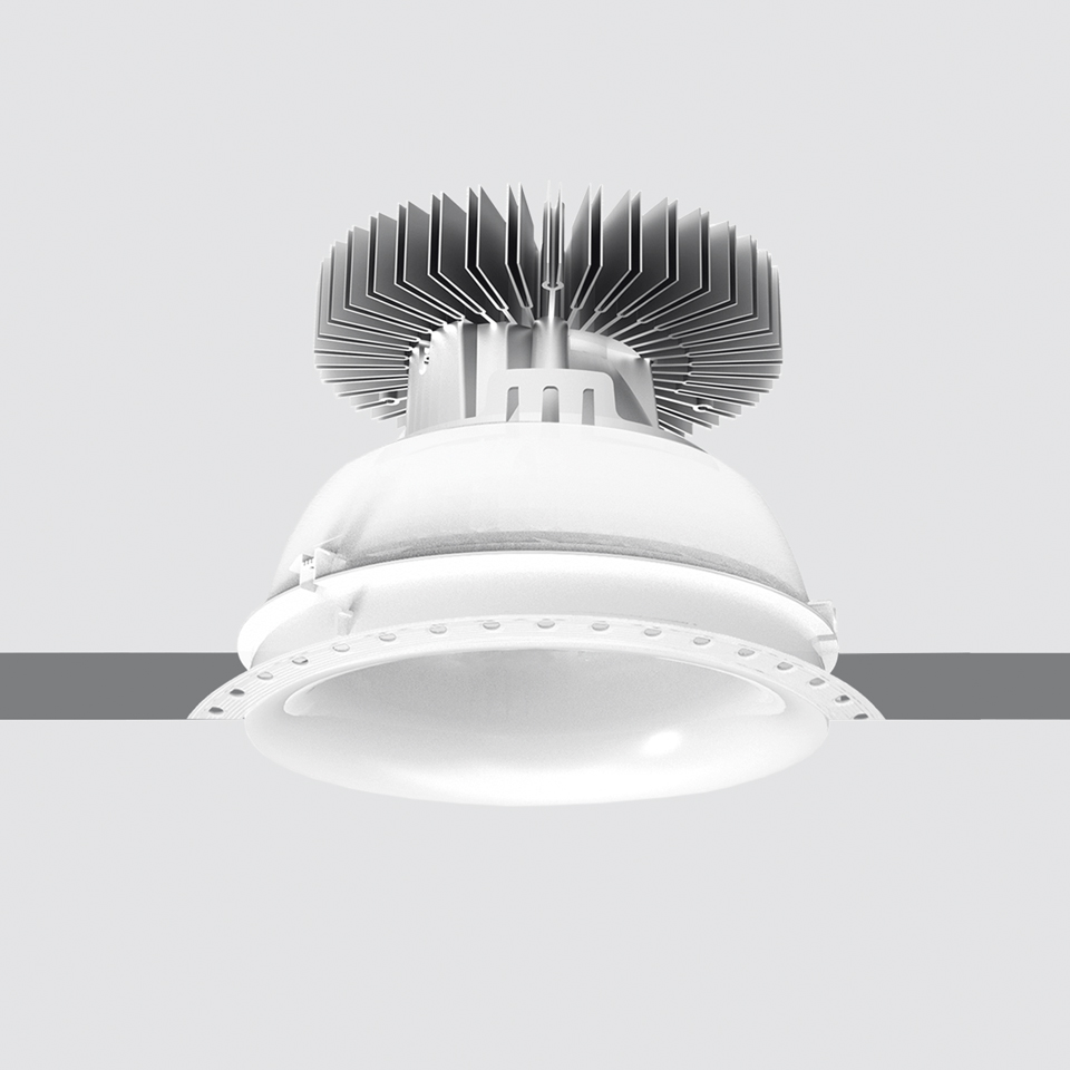 Светильник Artemide Luceri LED Round Trimless - Comfort White Optics 4000K - Driver 35W DALI BB00400+DV1018 PS1037433-93694