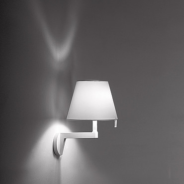  Artemide Melampo wall -Grey with switch 0721010A PS1036997-93779