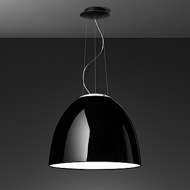 Artemide Nur Gloss LED - Suspension - Black A243410 PS1037459-94035