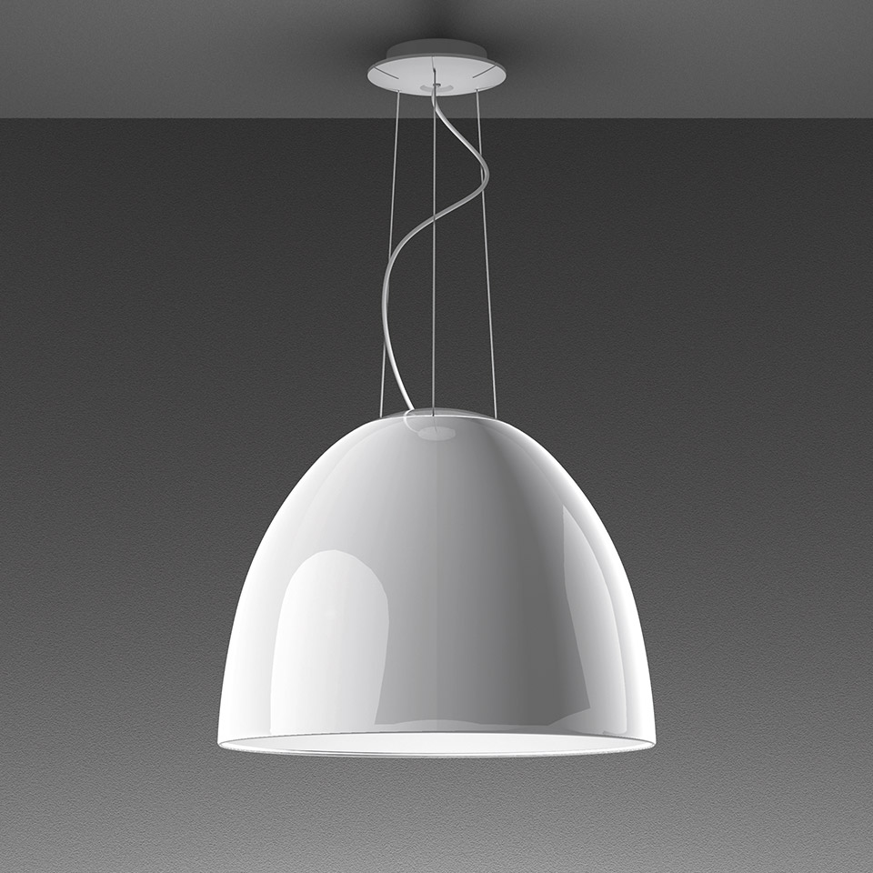 Светильник Artemide Nur Gloss LED - Suspension - White A243400 PS1037459-94039
