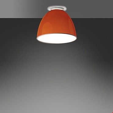  Artemide Nur Gloss Mini Ceiling - Orange A245560 PS1037049-94043