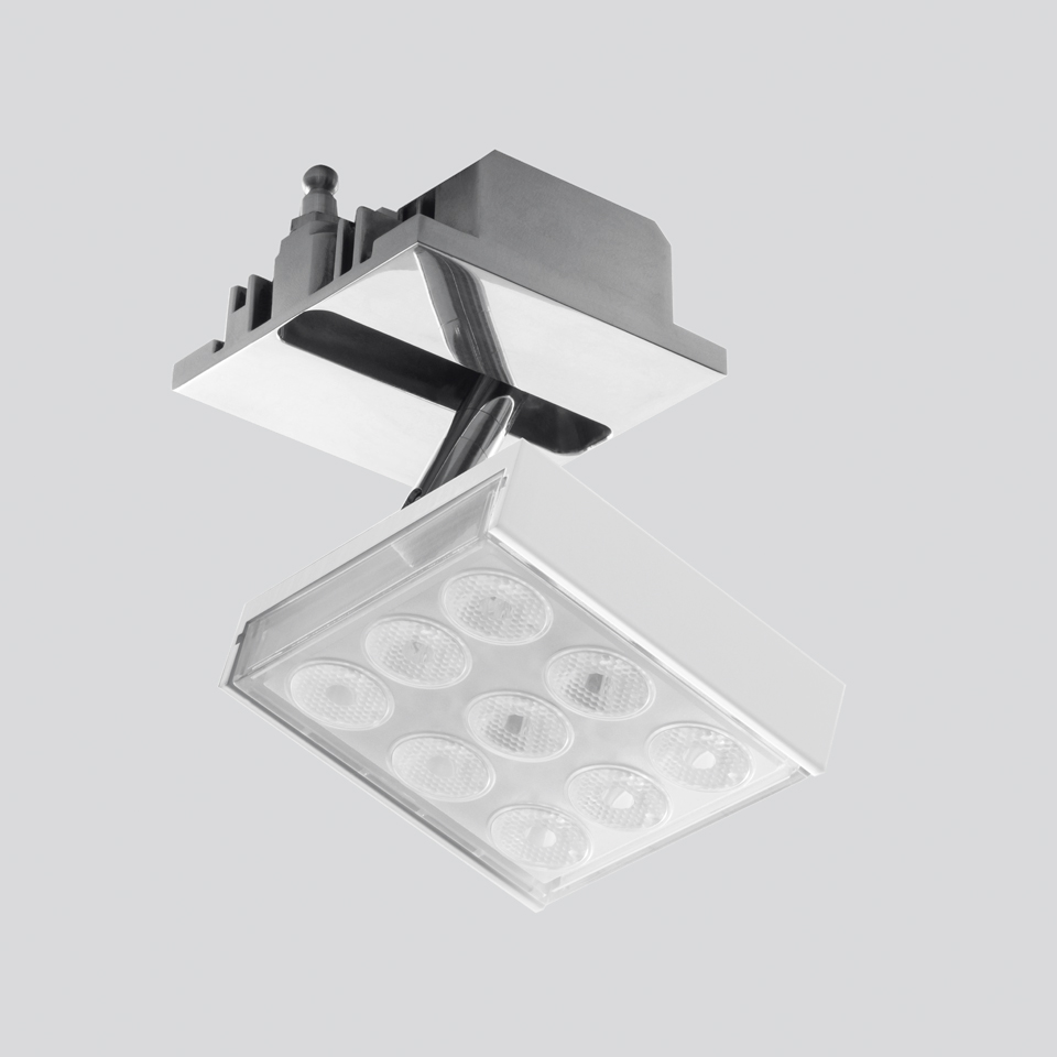 Светильник Artemide Pad 80 With adjustable lenses - White - 9,5W 4000K - 40° M246320 PS1037472-94218