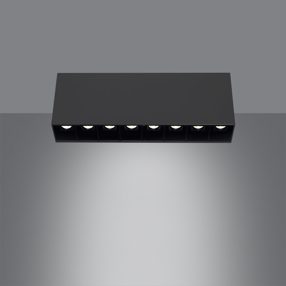 Светильник Artemide Sharp SMD - 22W 34° 3000K Dimmable DALI Black AF47104 PS1037499-95011