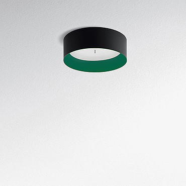  Artemide Tagora Ceiling 570 - LED 3000K - Dali SwitchDim - Black/Green M248241 PS1037154-95367