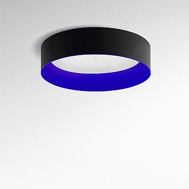  Artemide Tagora Ceiling 970 - LED 4000K - Dali SwitchDim - Black/Blue M248131 PS1037154-95381