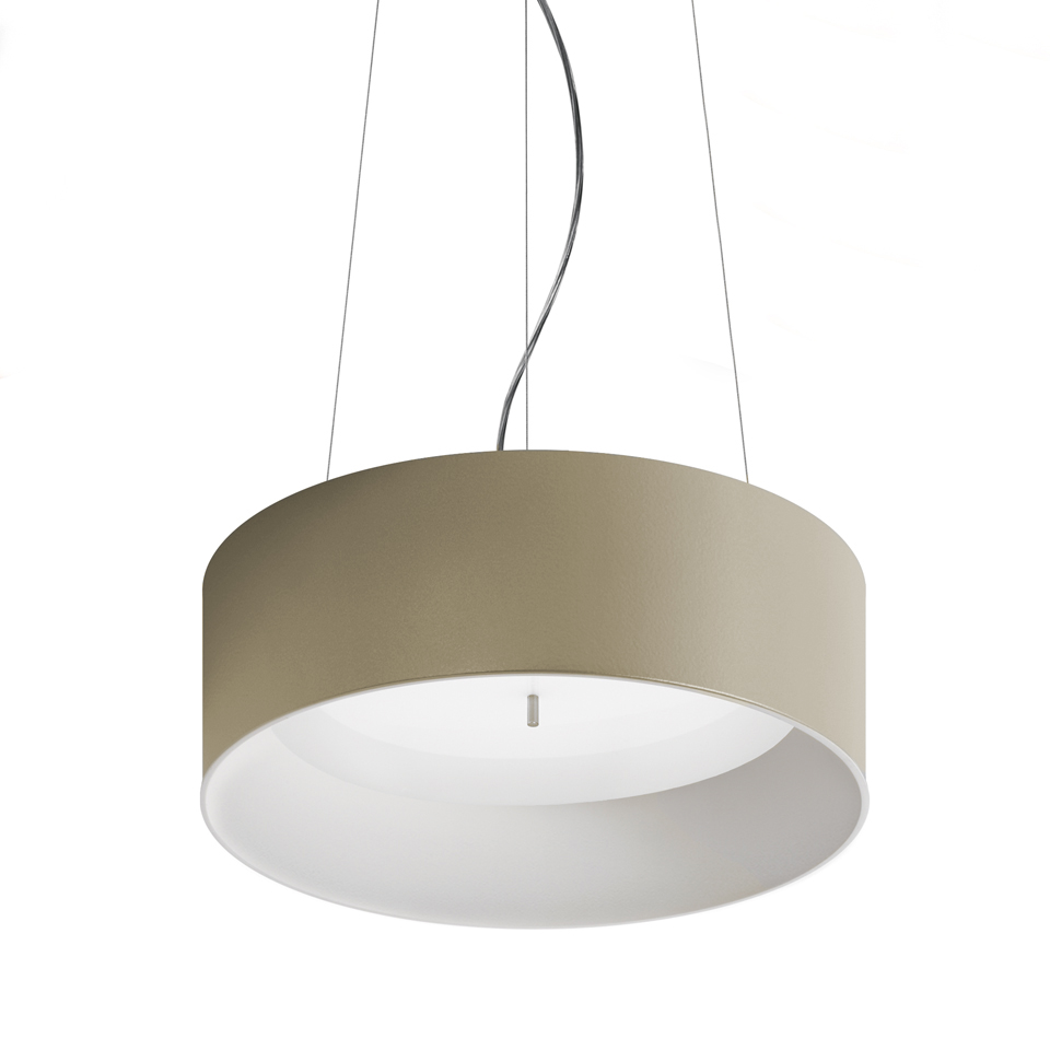 Светильник Artemide Tagora Suspension 570 - Direct + Indirect Emission - dimmable - Beige/White M240221 PS1037156-95460