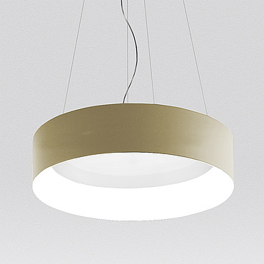  Artemide Tagora Suspension 970 - Direct + Indirect Emission - dimmable - Beige/White M250921 PS1037156-95485
