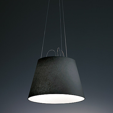  Artemide Tolomeo Mega suspension - Body lamp - Black 0782030A PS1037198-95649