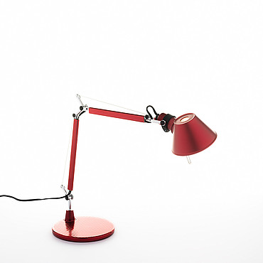  Artemide Tolomeo Micro Table - Anodized red A011810 PS1037199-95663