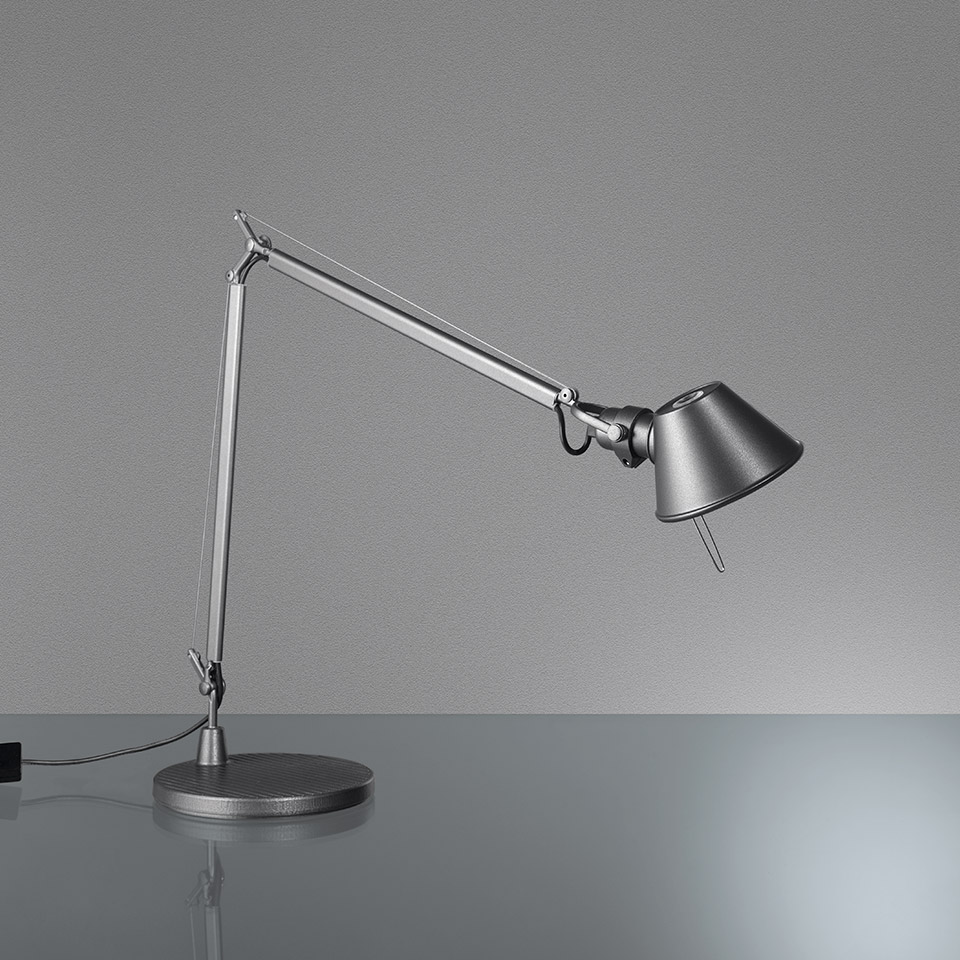 Лампа Artemide Tolomeo Midi Table LED 3000K Anthracite grey A015120 PS1037200-95671