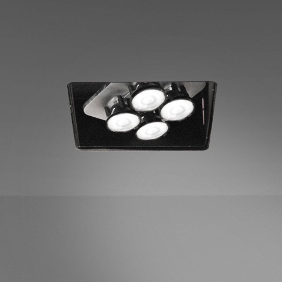 Светильник Artemide Una Pro 75 Adjustable Recessed - 4 LED 38° 3700K Aluminium DD0014I00D3 PS1037536-95905
