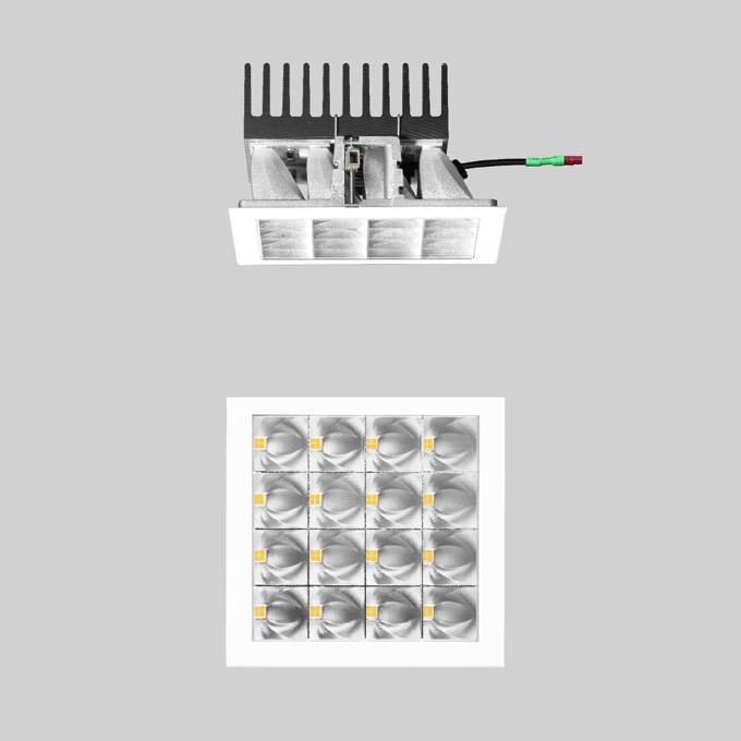 Светильник Bega 12235 28W 4000K white enamel 12235.1K4 PS1039888-108966