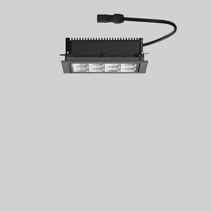 Светильник Bega 24807 40W 3000K IP65 silver 24807AK3 PS1039566-104911