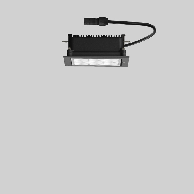 Светильник Bega 24814 21.5W 3000K IP65 silver 24814AK3 PS1039566-104927