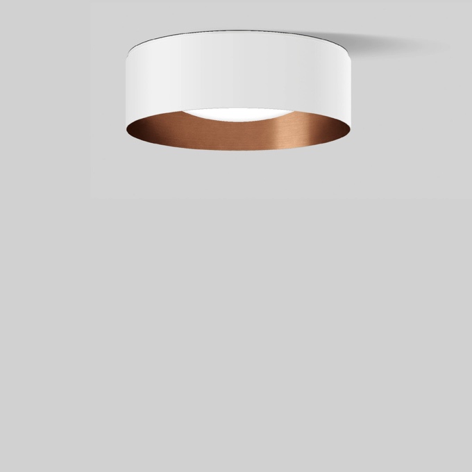 Светильник Bega 50363 15.8W 3000K velvet white matt copper 50363.6K3 PS1039925-109485