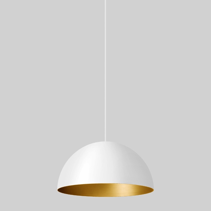 Светильник Bega 50547 15.8W 3000K velvet white matt brass 50547.4K3 PS1039981-110395